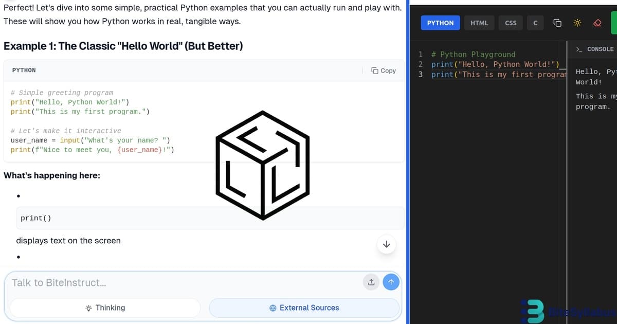 BiteInstruct Beta: Your AI Guide for the Modern Classroom